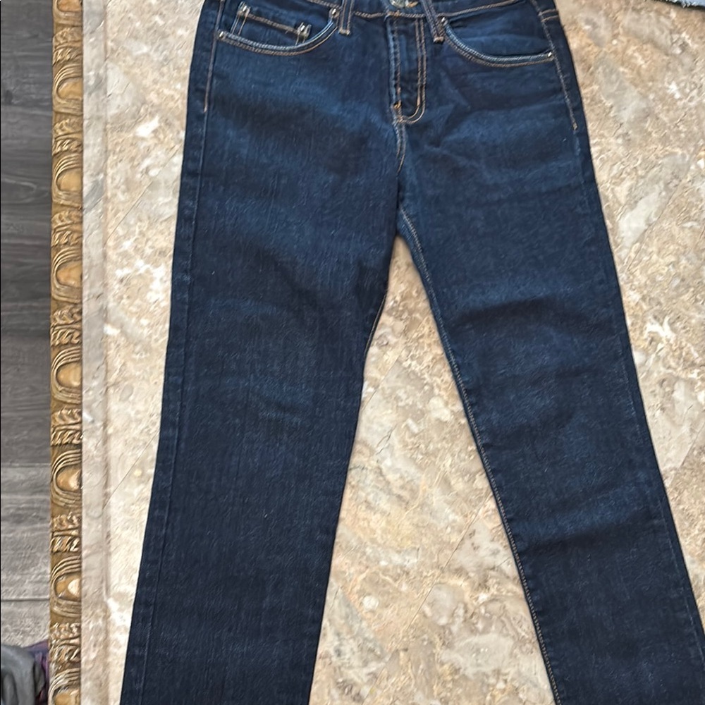 Dark Blue Denim Jeans